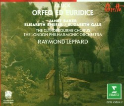 Orfeo e Euridice (The Glyndebourne Chorus & The London Philharmonic Orchestra, feat. conductor: Raymond Leppard, singers: Bake, Speiser, Gale)