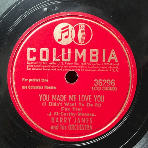 You Made Me Love You / A Sinner Kissed an Angel