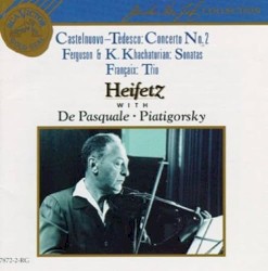Castelnuovo-Tedesco: Concerto no. 2 / Ferguson & K. Khachaturian: Sonatas / Françaix: Trio