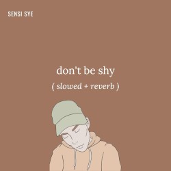 Don’t Be Shy (slowed + reverb)