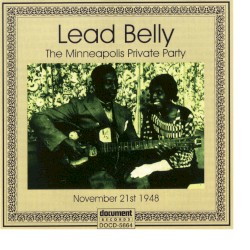 Lead Belly Private Party Minneapolis Minnesota '48