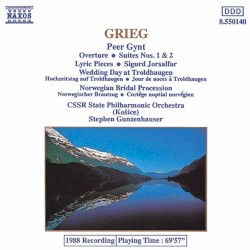 Peer Gynt / Wedding Day at Troldhaugen / Lyric Pieces / Norwegian Bridal Procession / Sigurd Jorsalfar