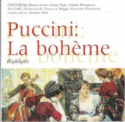 La bohème: Highlights