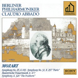 Symphonies nos. 31 and 25, Maurerische Trauermusik & Serenade no. 9 (expanded edition)