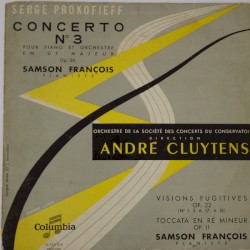 Piano Concerto No. 3 In C Major, Op. 26 / Visions Fugitives, Op. 22 / Toccata In D Minor, Op. 11