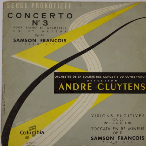Piano Concerto No. 3 In C Major, Op. 26 / Visions Fugitives, Op. 22 / Toccata In D Minor, Op. 11