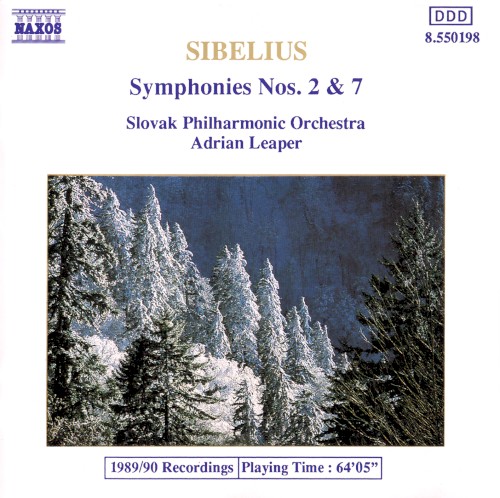 Symphonies nos. 2 and 7