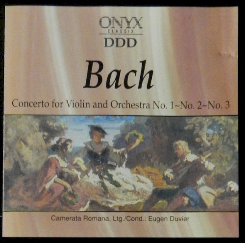Concertos For Violin And Orchestra No.1-No.2-No.3