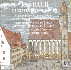 Cantates BWV 180, 49, 115