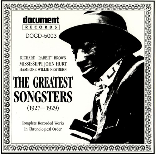The Greatest Songsters 1927 - 1929