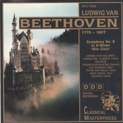 Symphony no. 9 in D minor "Alla Gioia"