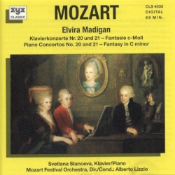 Elvira Madigan (Klavierkonzerte Nr. 20 Und 21 / Fantasie C-Moll) = (Piano Concertos No. 20 And 21 / Fantasy In C Minor)