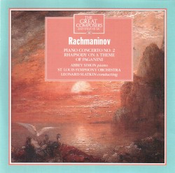 The Great Composers, Volume 48: Rachmaninov Piano Concerto no. 2 in C minor / Rhapsody on a Theme of Paganini