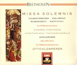 Missa Solemnis / Choral Fantasia