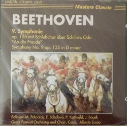 9. Symphonie op. 125 mit Schlußchor über Schillers Ode "An die Freude"
