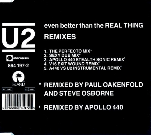 Even Better Than the Real Thing: Remixes