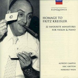 Homage to Fritz Kreisler (Remastered 2024)