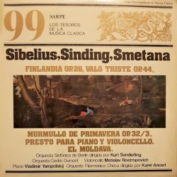 Finlandia / Vals triste op.44 / Murmullo de primavera violoncello e pianoforte / La moldava