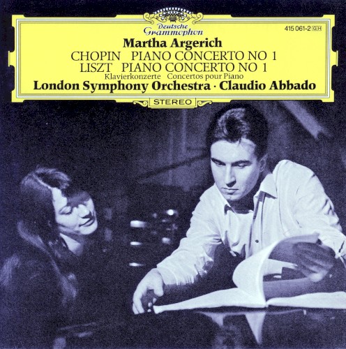 Chopin:Piano Concerto No. 1 in E minor; Liszt:Piano Concerto No. 1 in E flat Major