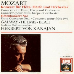 Konzert für Flöte, Harfe und Orchester / Flötenkonzert Nr. 1