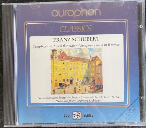 Symphony no. 5 in B flat major / Symphony no. 8 in B minor