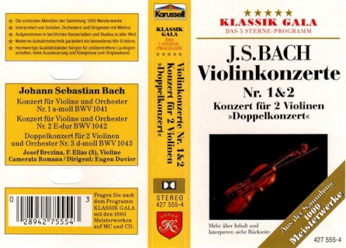 Violinkonzerte Nr. 1 & 2 Konzert Für 2 Violinen »Doppelkonzert«