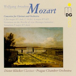Clarinet Concertos KV 14.04 & KV 622 / Variations