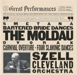 Smetana: The Moldau / Dvorak: 4 Dances