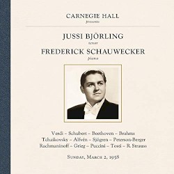 Jussi Bjoerling at Carnegie Hall