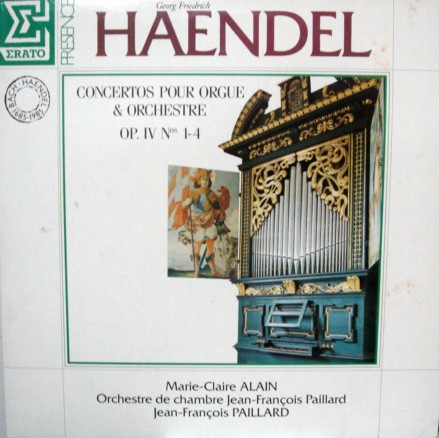 Concertos pour orgue - Opus IV, N° 1-4