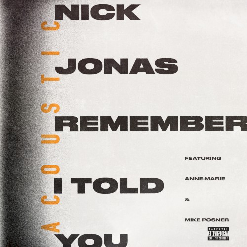Remember I Told You (acoustic)