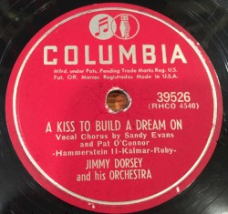 A Kiss to Build a Dream On / Cherry Pink and Apple Blossom White