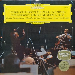 Dvořák: Cellokonzert H‐Moll (In B Minor) / Tschaikowsky: Rokoko‐Variationen, Op.33
