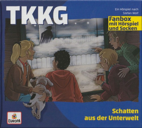 TKKG: Schatten aus der Unterwelt (Fanbox mit Hörspiel und Socken)