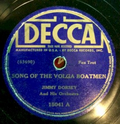 Song of the Volga Boatmen / I Cried for You