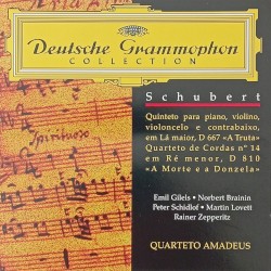 Quintet for piano, violin, viola, cello and double bass in A major D 667 “The Trout” / String quartet no. 14 in D minor D 810 “Death and the Maiden”